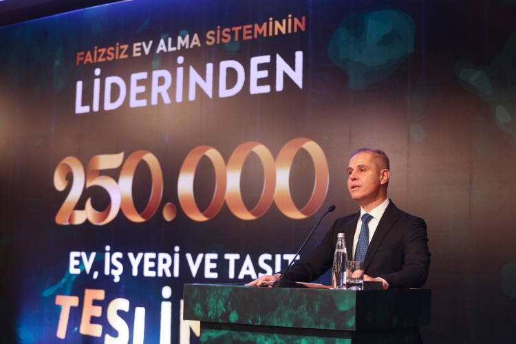 250 bininci teslimatını kutladı