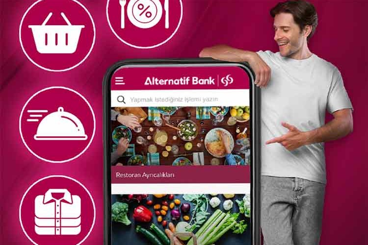 Alternatif Bank müşterilerine GastroClub üyeliği hediye ediyor