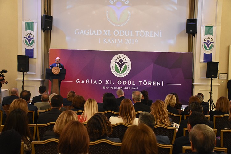 GAGİAD ödülleri sahiplerini buldu