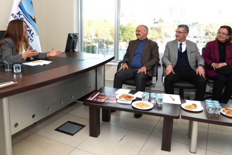 HÜSEYİN KARAKAYA, KARTAL KENT KONSEYİNİ ZİYARET ETTİ