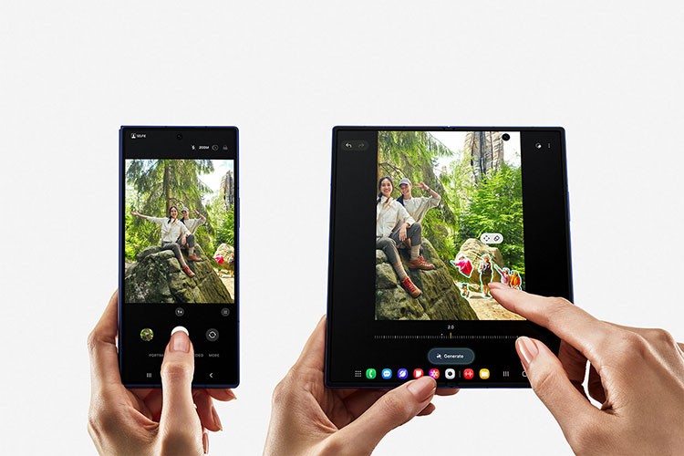 En ince katlanabilir telefon Samsung'dan