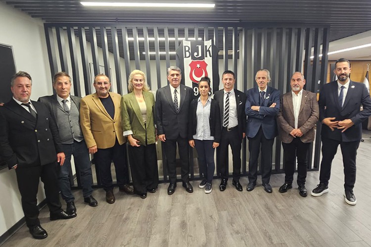 Beşiktaş Platformu'ndan Başkan Serdar Adalı'ya ziyaret