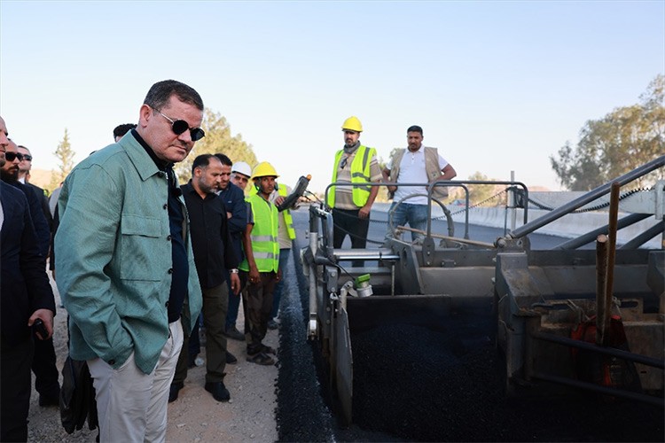 Dibeybe, Trablus-Terhune yolunun ilk etabını açtı