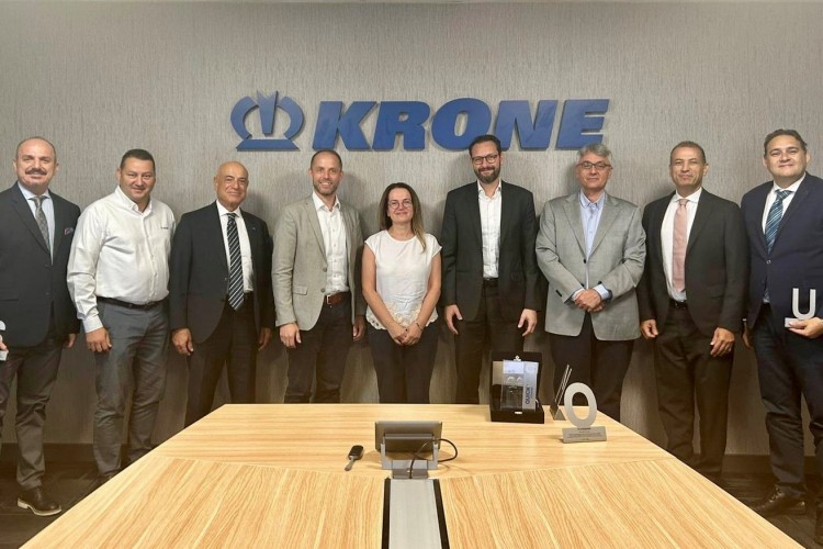 Treyler üreticisi Krone'yi Tire'deki fabrikasında ziyaret etti