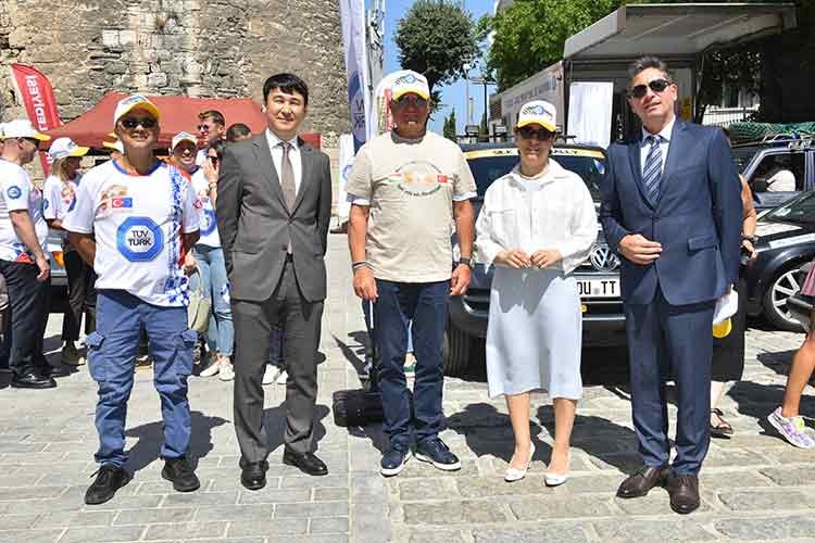 İpek Yolu Rallisi'nin Türkiye etabı başladı