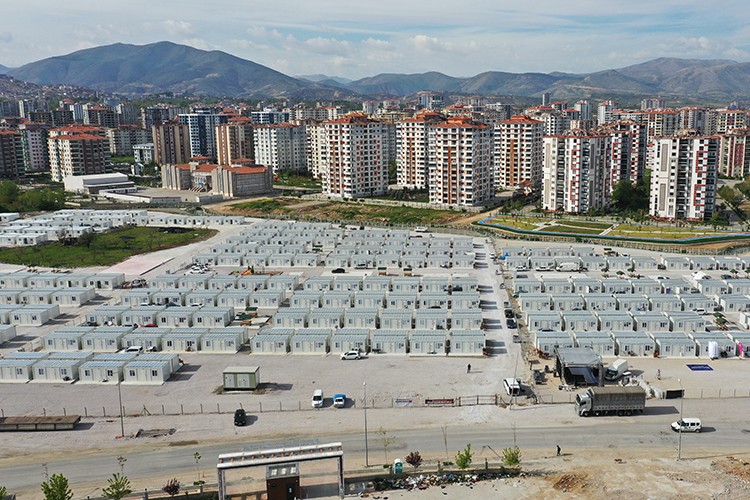 Konteyner kentler depremzedelere umut oldu