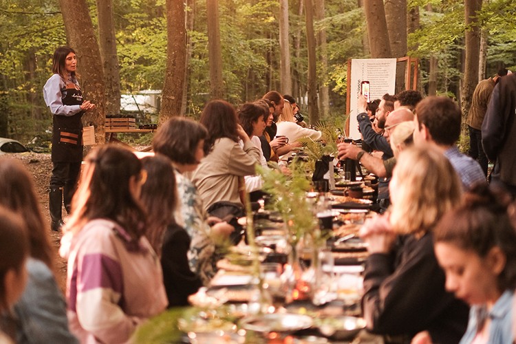 Orman banyosu etkinliği düzenlendi