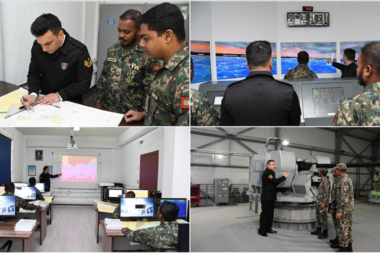 TCG Volkan Maldivler'e hibe ediliyor