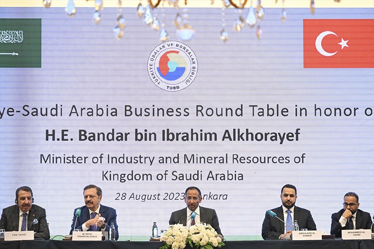 TOBB'da Türkiye-S. Arabistan Yuvarlak Masa Toplantısı