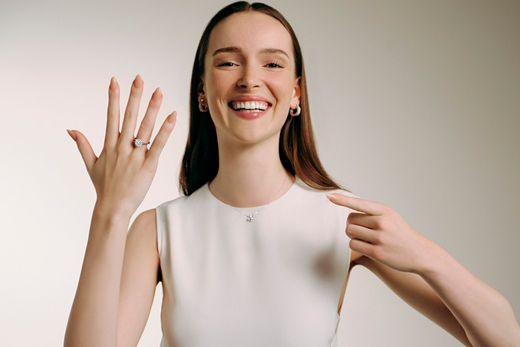 Ariş pırlanta ile kişiye özel tektaş