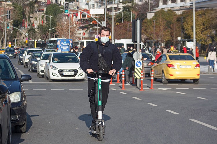 Scooter hızı 5 ilçede 12.5 km/saat oldu