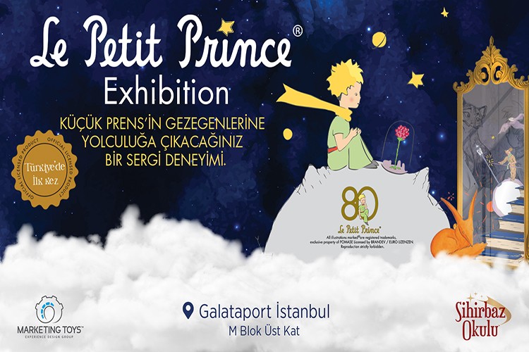 Küçük Prens ilk kez Galataport İstanbul'da