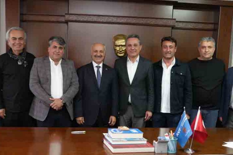 Karakaya'dan Alevi Vakıfları Federasyonu'na ziyaret