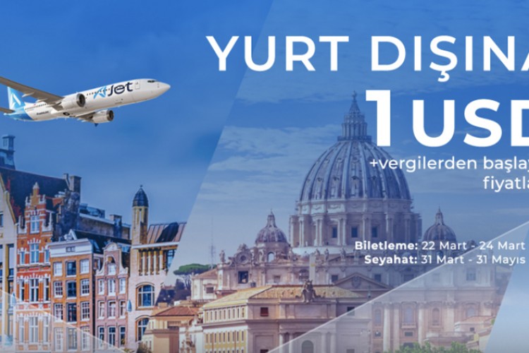 1 dolara Avrupa'ya gidebilirsin!