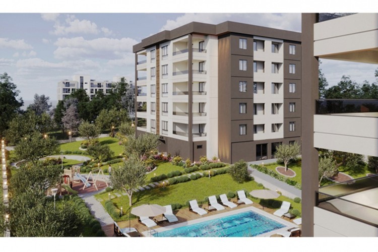 Olive Garden'da 3+1 daireler 8,29 milyon TL'den başlıyor