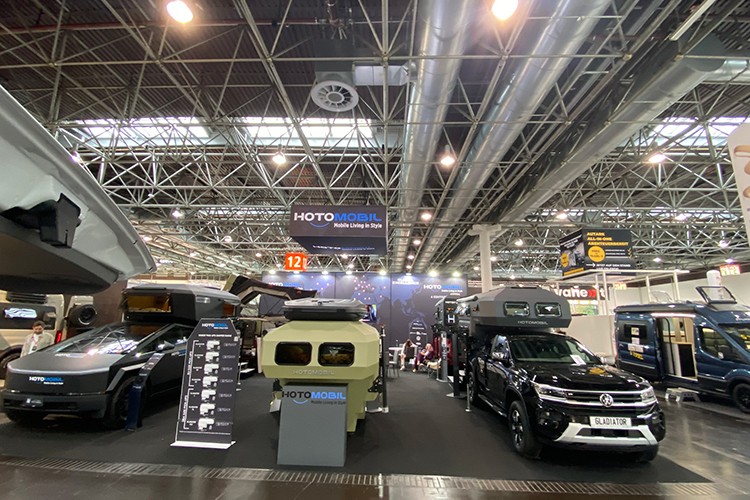 Hotomobil, yeni modelleriyle Avrupa'nın en büyük karavan fuarında