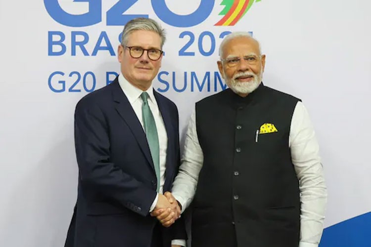 İngiltere ve Hindistan, serbest ticaret anlaşması imzaladı