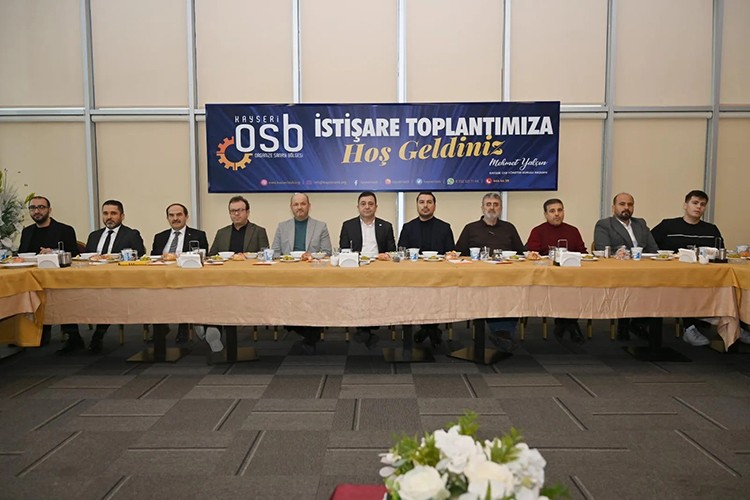 Kayseri OSB'de 2026'nın ilk istişare toplantısı