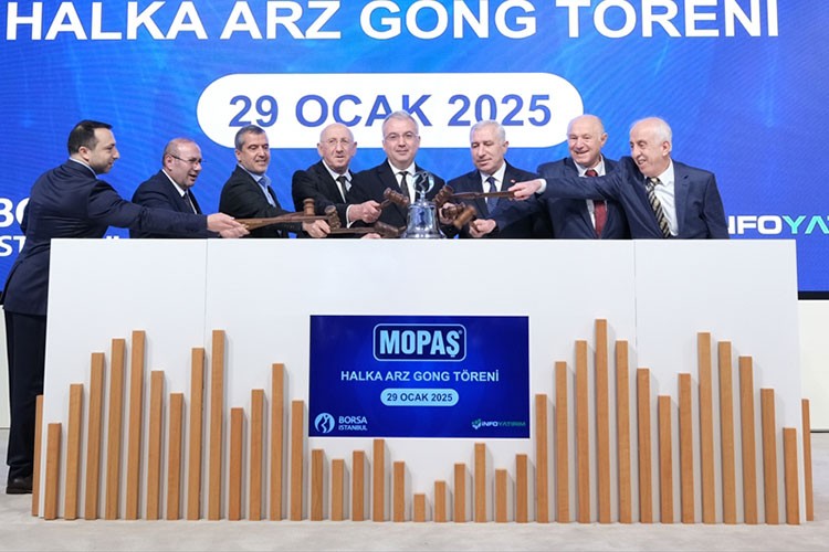 Borsa İstanbul'da gong Mopaş için çaldı