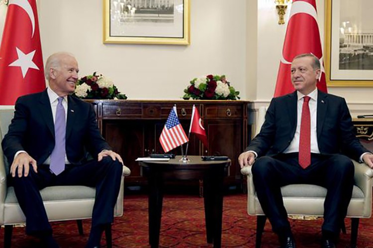 Erdoğan, Biden'la görüştü