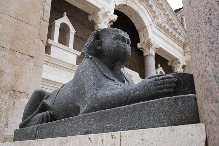 Split'te bir sonbahar güneşi