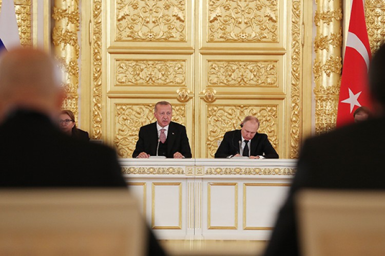 İşadamlarıyla toplantı...