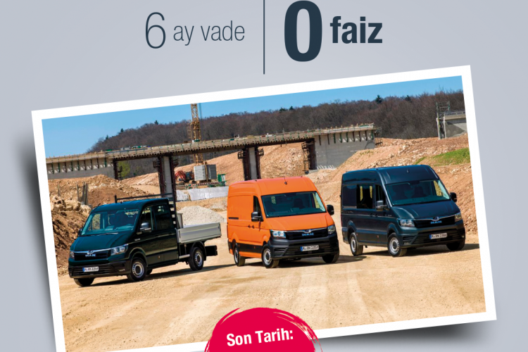 MAN başlattığı Finans Kampanyası ile araç sahibi olmak isteyenlere bahar fırsatı sunuyor