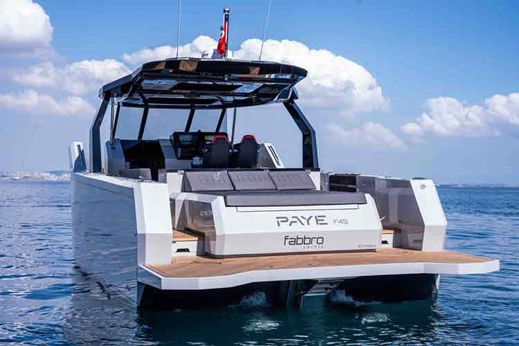 Fabbro Yachts'ın Yeni Efsanesi F45 Modeli Denizle Buluştu