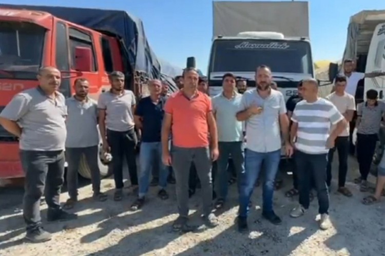 Mazot ve harç ücretlerine tepki