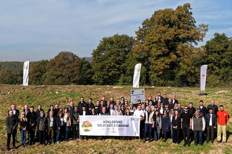 Fehmi Yıldız Vakfı Hatıra Ormanı'nın ilk fidanları dikildi