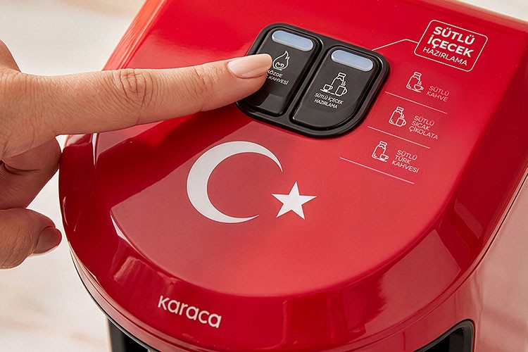 Karaca'dan milli takıma özel kahve makinesi