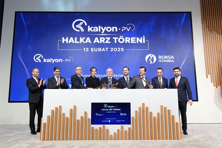 Borsa İstanbul'da gong Kalyon PV için çaldı