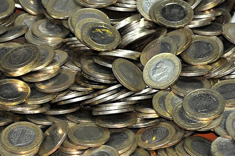 Yılın 9 ayında 1 milyar liralık madeni para cebe girdi