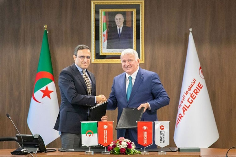 THY ile Cezayir Hava Yolları arasında işbirliği anlaşması