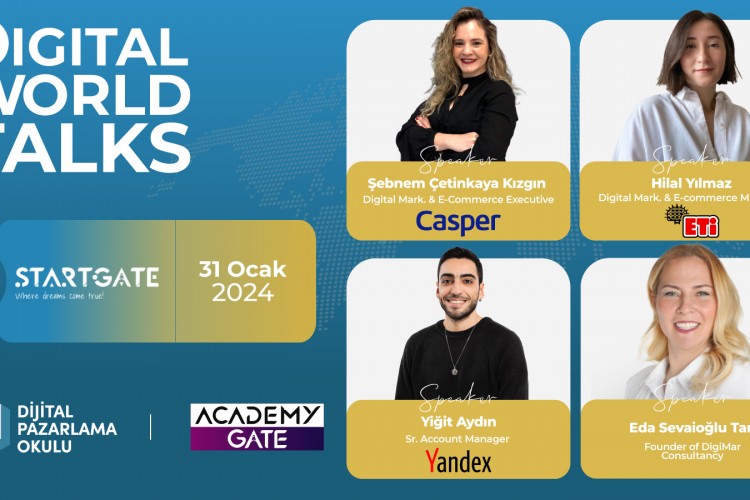 Sektörün Duayenleri Digital World Talks Etkinliğinde Buluştu