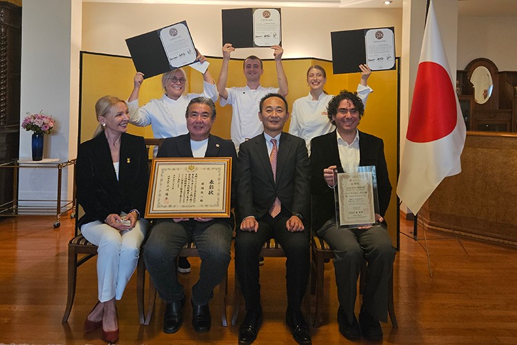 Japon Mutfağı İyi Niyet Elçisi Atama Belgesi Teslim Töreni düzenlendi.