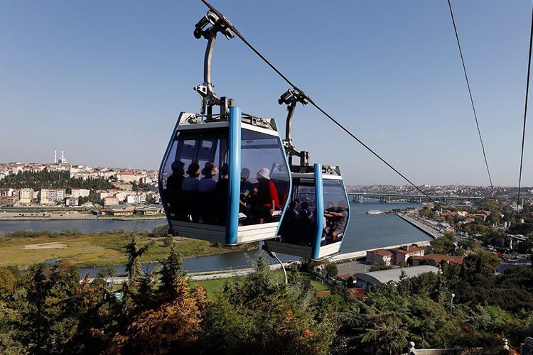 Eyüp-Piyer Loti Teleferik Hattı'nda teknik arıza