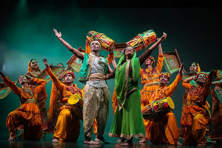 Bodrum'da Hint dansları ilgiyle izlendi