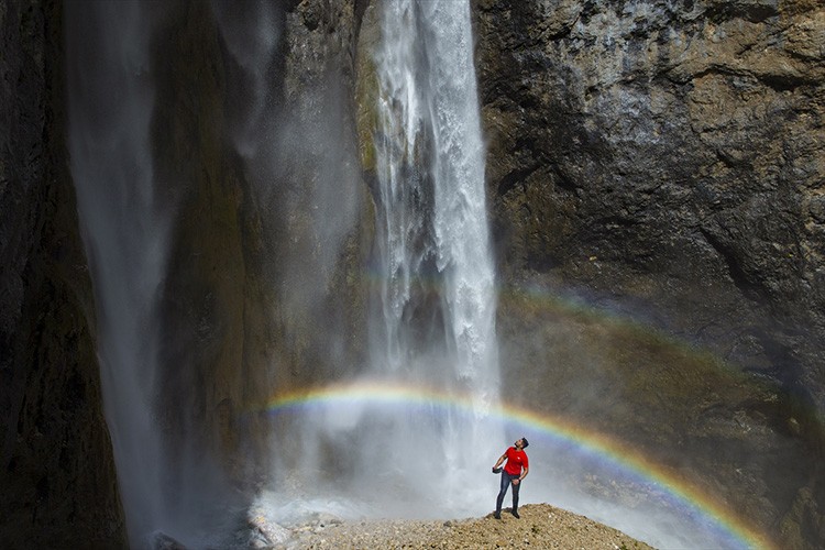 Kırkmerdiven Şelaleleri'ne doğa gezileri başladı