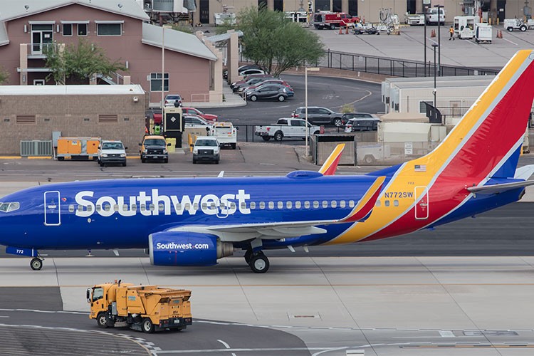 ABD yönetimi, rötarlar nedeniyle Southwest Airlines'a dava açtı