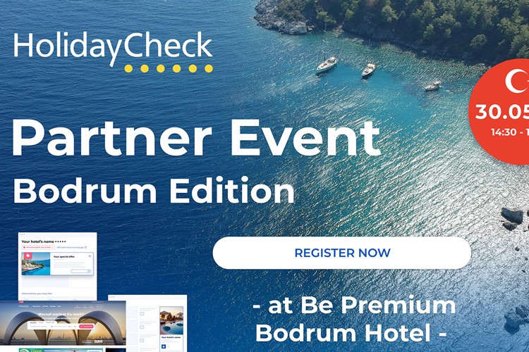 Almanya'nın Lideri HolidayCheck Bodrum'da