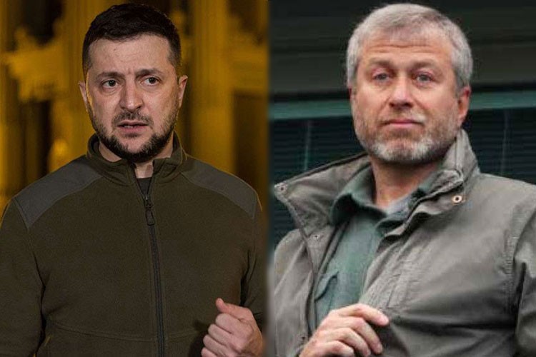 Zelenski'den Abramoviç'e destek geldi
