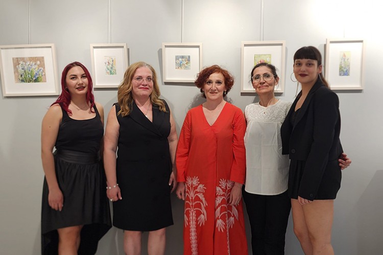 Sanatçı Bahar Kılıç Kişisel Sergisi Açıldı