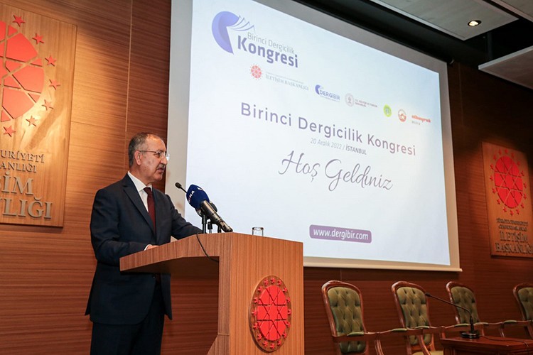 Genel Müdür Erkılınç Dünya Dergicilik Kongresi'nde konuştu