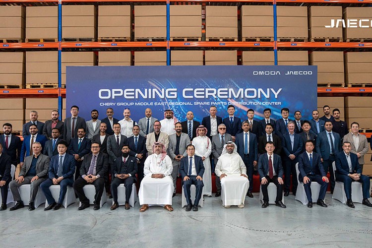 JAECOO Ortadoğu Yedek Parça Deposu'nu Hizmete Açtı