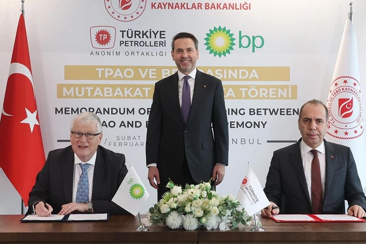 TPAO - bp iarasında petrol ve doğal gaz alanında işbirliğin