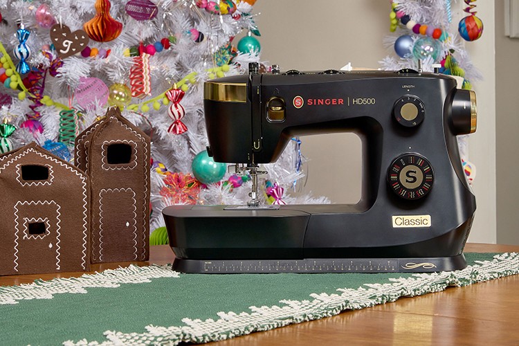 Sınger HD500 Classıc Gold'la yeni yılda dikişe başla