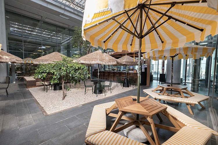 Açık hava beach alanı Faro Garden ile tanışın