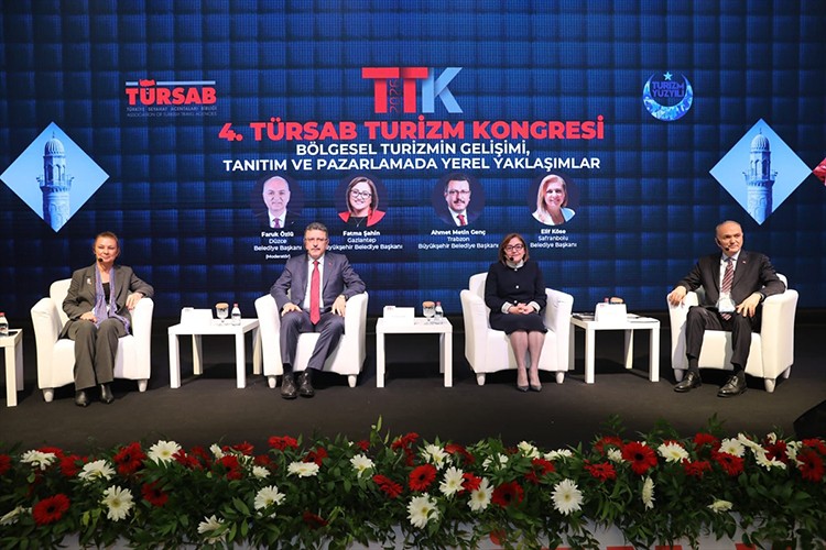 TÜRSAB Turizm Kongresi'nde "Başkanlar Oturumu" gerçekleştirildi