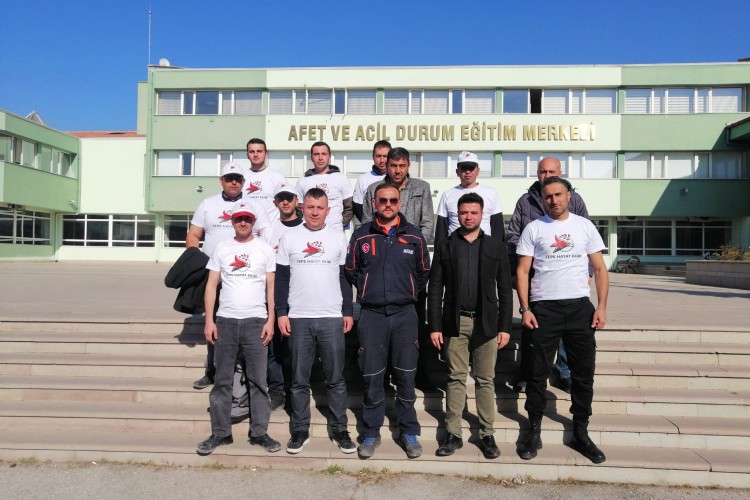 Tepe Kurumsal Çözümler, deprem bölgesindeki çalışmalarını sürdürüyor